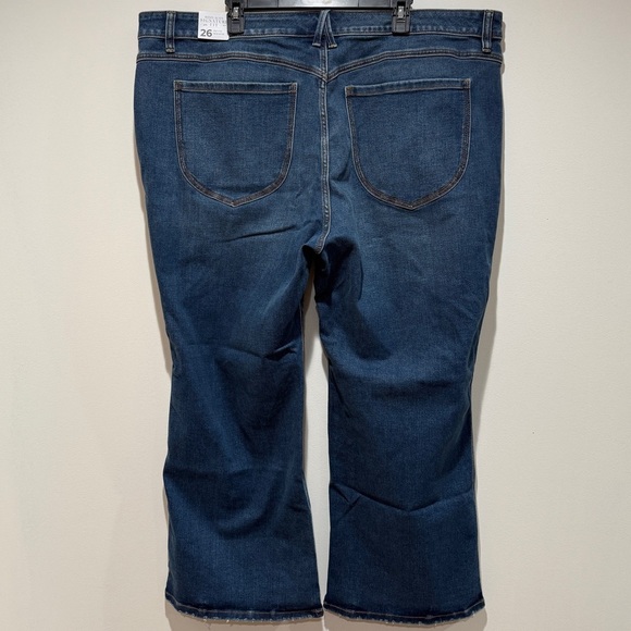 NWT Lane Bryant Mid Rise Body Icon Fit Bootcut Jeans Sz 26 Petite Casual Staple - Picture 8 of 12